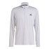 Sudadera adidas Train Essentials Camo Training 1/4 Zip Longsleeve Hombre Gris