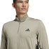 Sudadera adidas Train Essentials Camo Training 1/4 Zip Longsleeve Hombre Gris