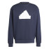 Sudadera adidas Future Icons Bos Crew Hombre Azul