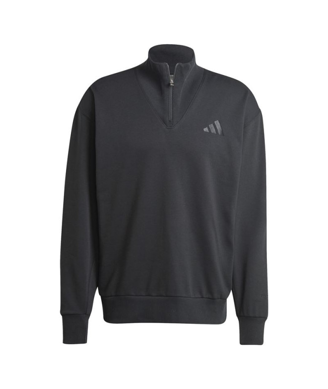 Sudadera adidas All Szn Fleece 1/4 Zip Crew...
