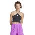 Camiseta adidas Tiro Cut 3 Bandas Summer Triangle Mujer Negro