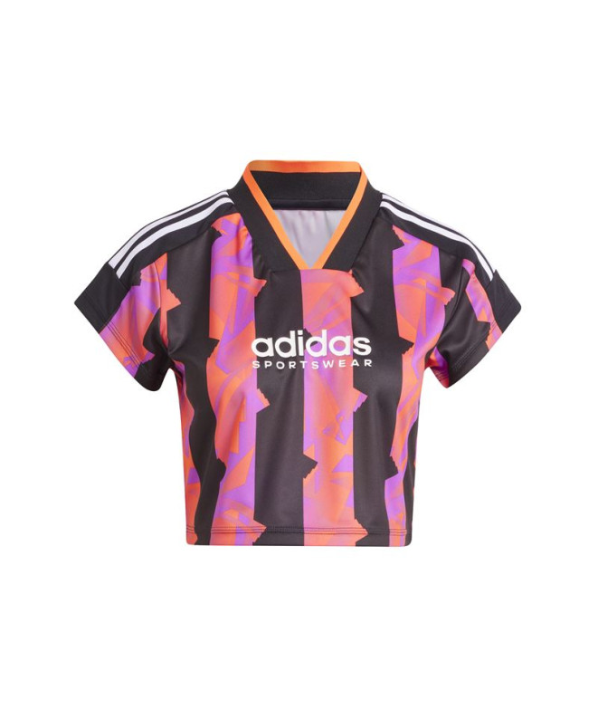 Camiseta adidas Tiro Cut 3 Bandas Print Baby...