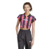Camiseta adidas Tiro Cut 3 Bandas Print Baby Mujer Negro