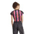 Camiseta adidas Tiro Cut 3 Bandas Print Baby Mujer Negro