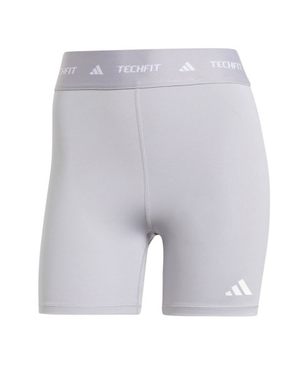 Mallas de Fitness adidas Techfit Short Mujer Gris