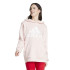 Sudadera adidas Big Logo Boyfriend Mujer Rosa