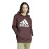 Sudadera adidas Big Logo Boyfriend Mujer Marrón