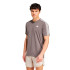 Camiseta de Running adidas Own The Run 3 Bandas Hombre Carbón