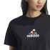 Camiseta adidas House Of Tiro Nations Graphic Mujer Negro