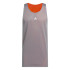 Camiseta de Baloncesto adidas Select Warmup Jersey Hombre Gris