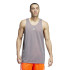 Camiseta de Baloncesto adidas Select Warmup Jersey Hombre Gris
