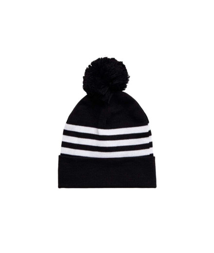 Gorro adidas Pompom Beanie Negro/Blanco