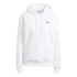 Sudadera adidas Essentials Small Logo Feel Cozy Mujer Blanco