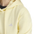 Sudadera adidas Essentials Small Logo Feel Cozy Hoodie Mujer Amarillo