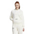 Sudadera adidas Signature Graphic Embroidery French Terry Loose Mujer Blanco
