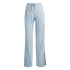 Pantalón adidas All Szn French Terry 3-Stripes Straight Leg Mujer Azul