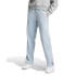 Pantalón adidas All Szn French Terry 3-Stripes Straight Leg Mujer Azul