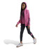 Chaqueta adidas Essentials Linear Logo Cotton Fullzip Niña Rosa