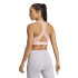 Sujetador Deportivo de Fitness adidas Powerreact Training Mujer Rosa