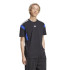 Camiseta adidas Colorblock Hombre Negro/Blanco