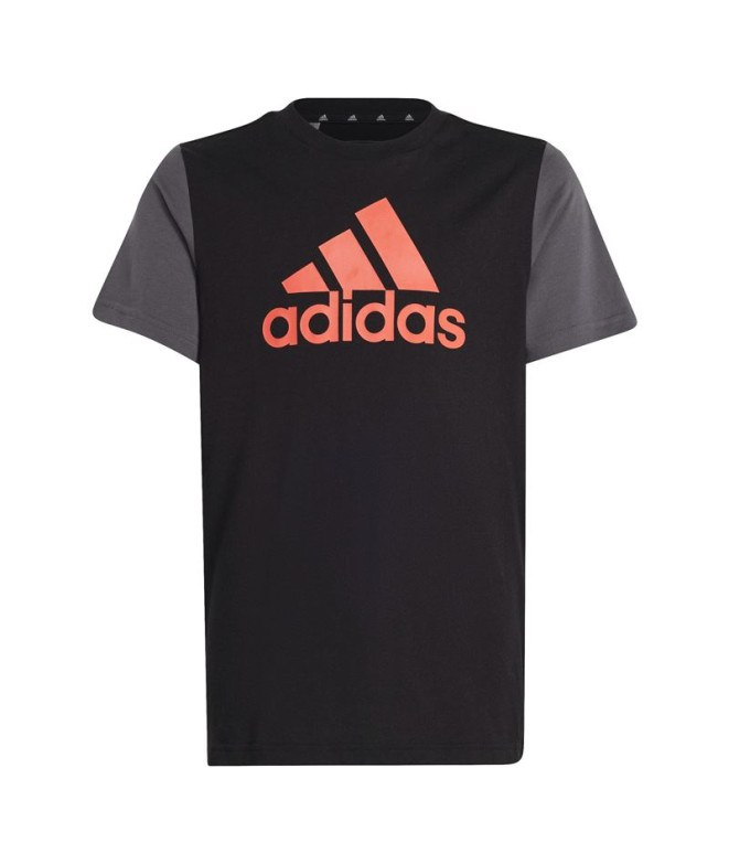 Camiseta adidas Essentials Big Logo Colorblock...