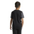 Camiseta adidas Essentials Big Logo Colorblock Cotton Infantil Negro