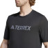 Camiseta de Senderismo adidas Mt Log Tech Hombre Negro