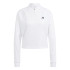 Sudadera de Fitness adidas Essentials Tr-Es 1/4Zip Mujer Blanco