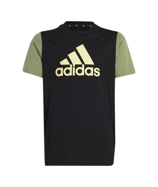 Camiseta adidas Essentials Big Logo Colorblock...