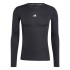 Camiseta de Fitness adidas Techfit Compression Training Longsleeve Hombre Negro