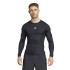 Camiseta de Fitness adidas Techfit Compression Training Longsleeve Hombre Negro