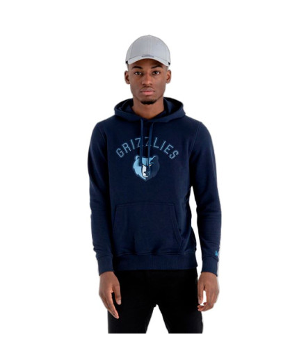Sudadera New Era NBA Regular Memphis Grizzlies Azul Hombre