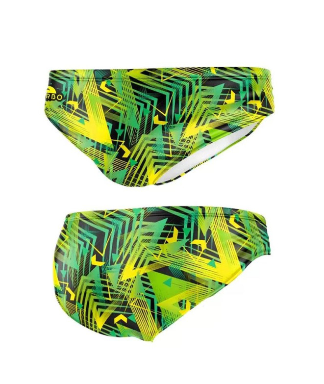 Bañador Waterpolo Turbo Geometric Fusion Fluor...