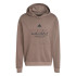 Sudadera adidas Brand Love French Terry Hombre Marrón