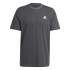 Camiseta adidas Seasonal Essentials Melange Hombre Negro