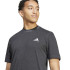 Camiseta adidas Seasonal Essentials Melange Hombre Negro
