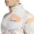 Polar de Montaña adidas Terrex Multi Printed Full Zip Fleece Hombre Gris