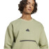 Sudadera adidas City Es e Fleece Hombre Verde