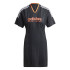Vestido adidas Tiro Cut 3 Bandas Jacquard Mujer Negro