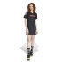 Vestido adidas Tiro Cut 3 Bandas Jacquard Mujer Negro