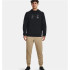 Sudadera de Fitness Under Armour Fleece Big Logo Hd Hombre Negro