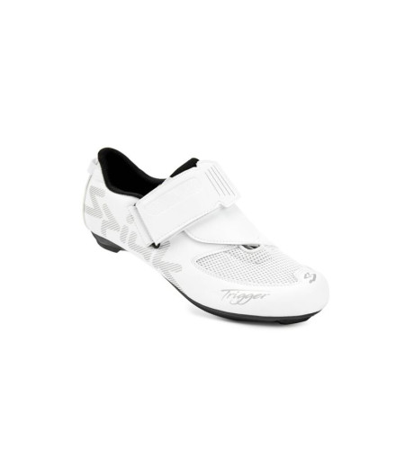 Zapatilla Trigger Triathl C Blanco Mate
