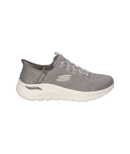Zapatillas Skechers Arch Fit 2.0 Slip-Ins Taupe Knit Hombre