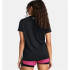 Camiseta de Fitness Under Armour Tech SSV- Solid Mujer Negro