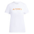 Camiseta de Senderismo adidas Mt Log Tech Mujer Blanco