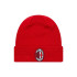Gorro New Era Core AC Milán Rojo Hombre