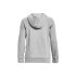 Sudadera de Fitness Under Armour Rival Fleece Big Logo Mujer Gris