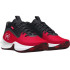 Zapatillas de Baloncesto Under Armour Lockdown 7 Rojo
