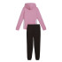 Chándal Puma Hooded Sweat Suit Fleece Cl Niña Rosa/Negro