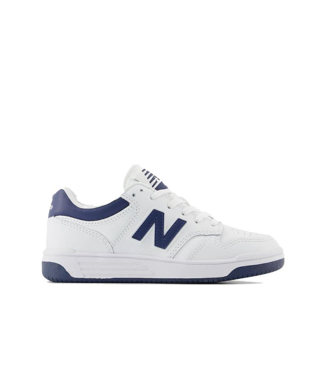 Zapatillas New Balance 480 Blanco/Azul Infantil